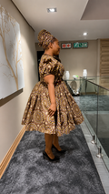 Golden Heritage Duchess Dress