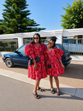 Ruby Royale Mother & Daughter Duchess Dress Set