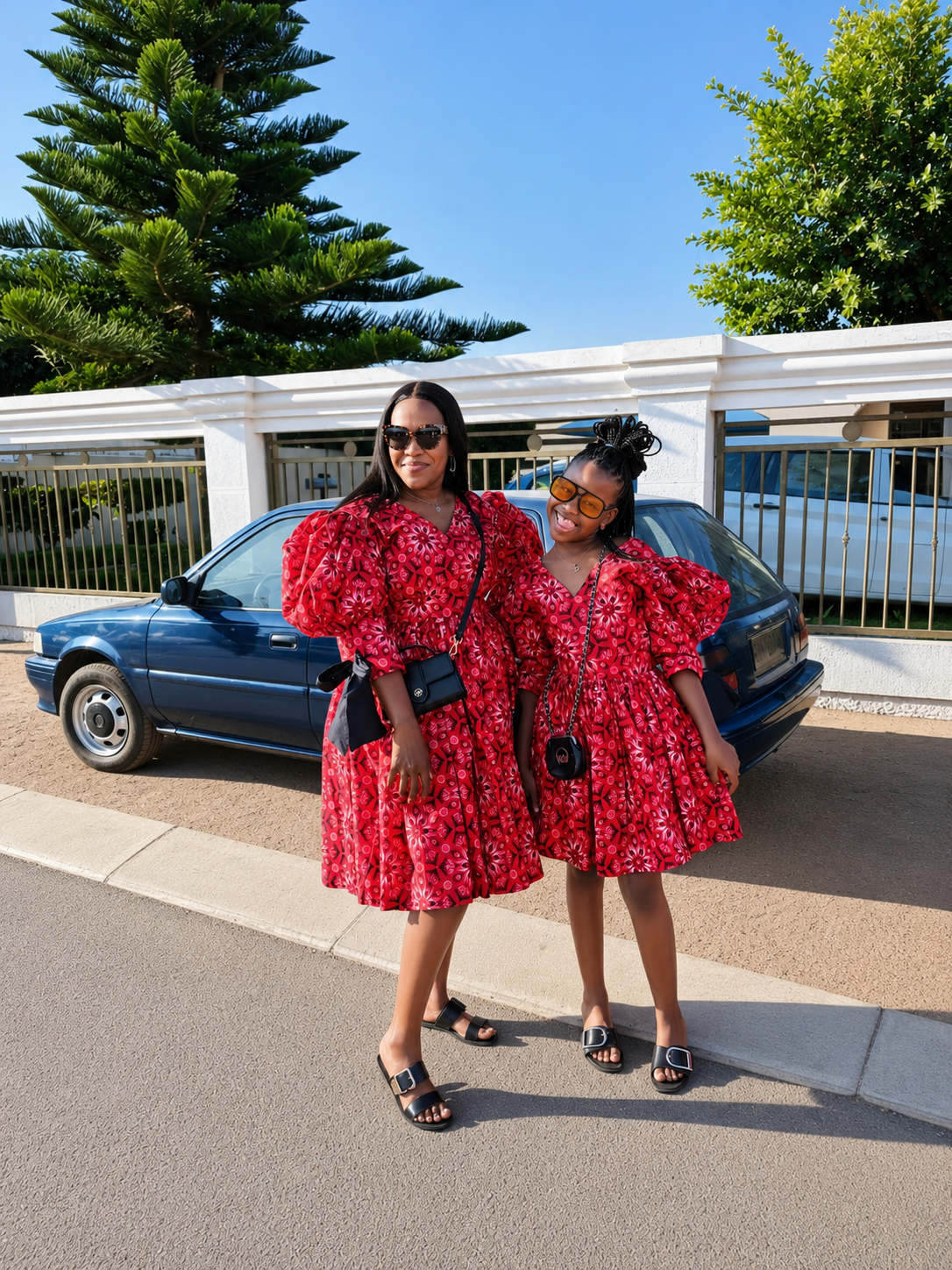 Ruby Royale Mother & Daughter Duchess Dress Set