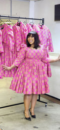 Pink Kente Grace