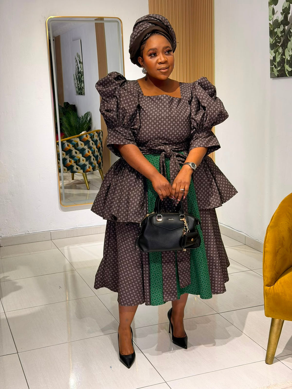 Emerald Majesty  Dress