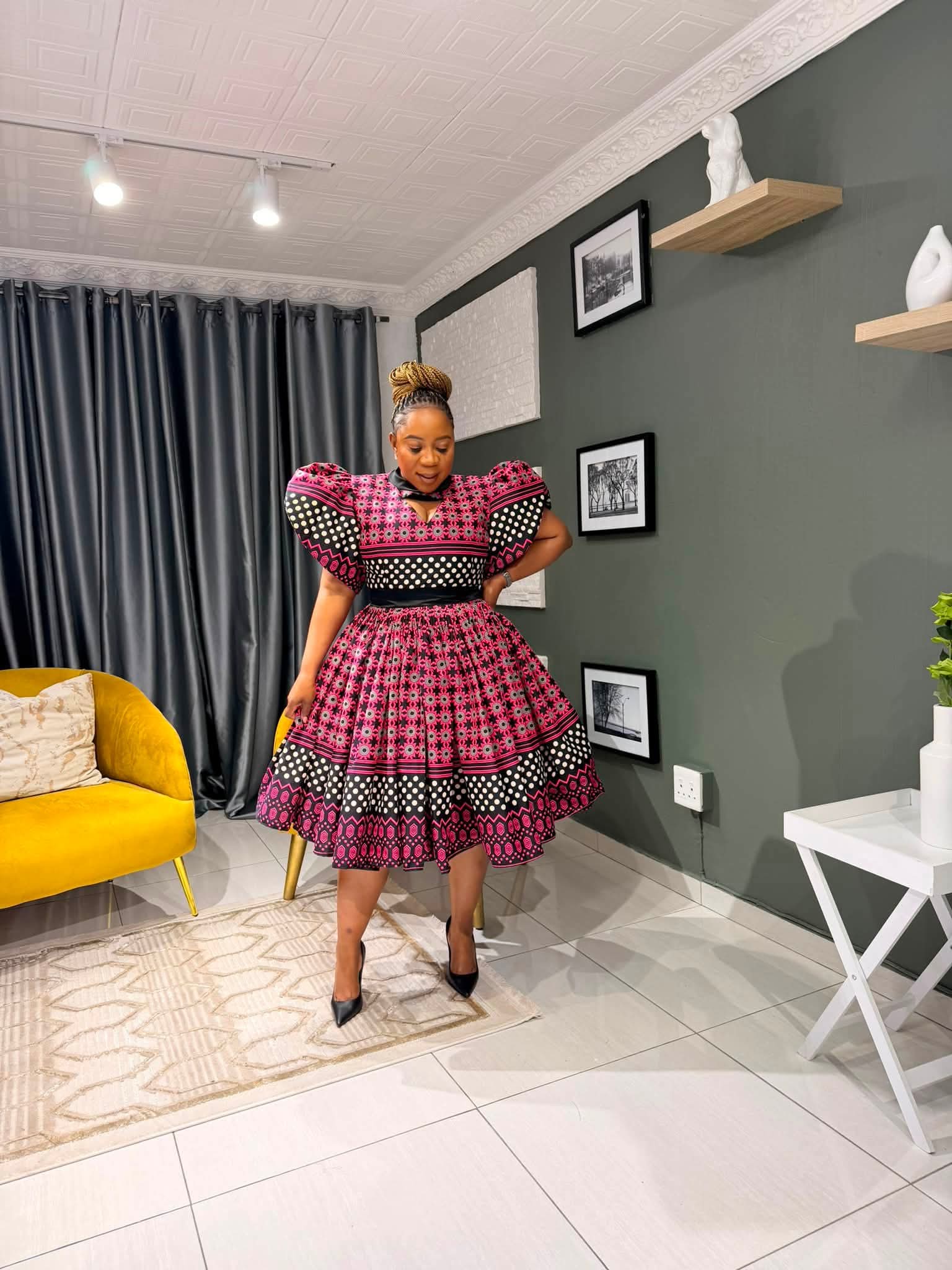 Ruby Royale Duchess Dress