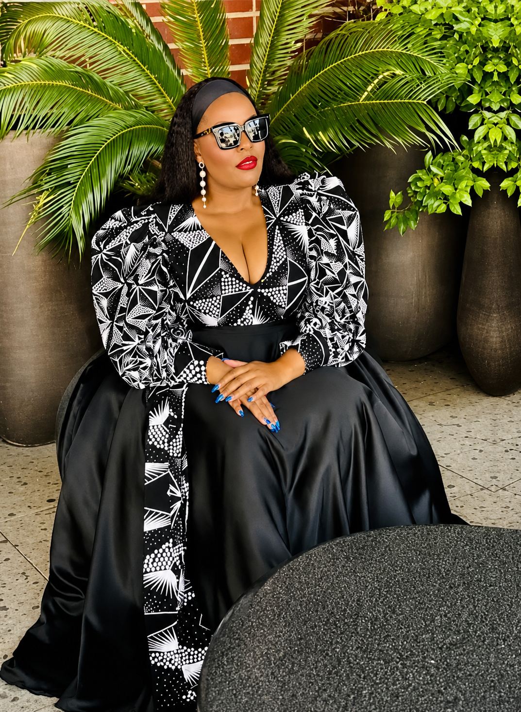 Midnight Royale Duchess Gown