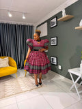 Ruby Royale Duchess Dress