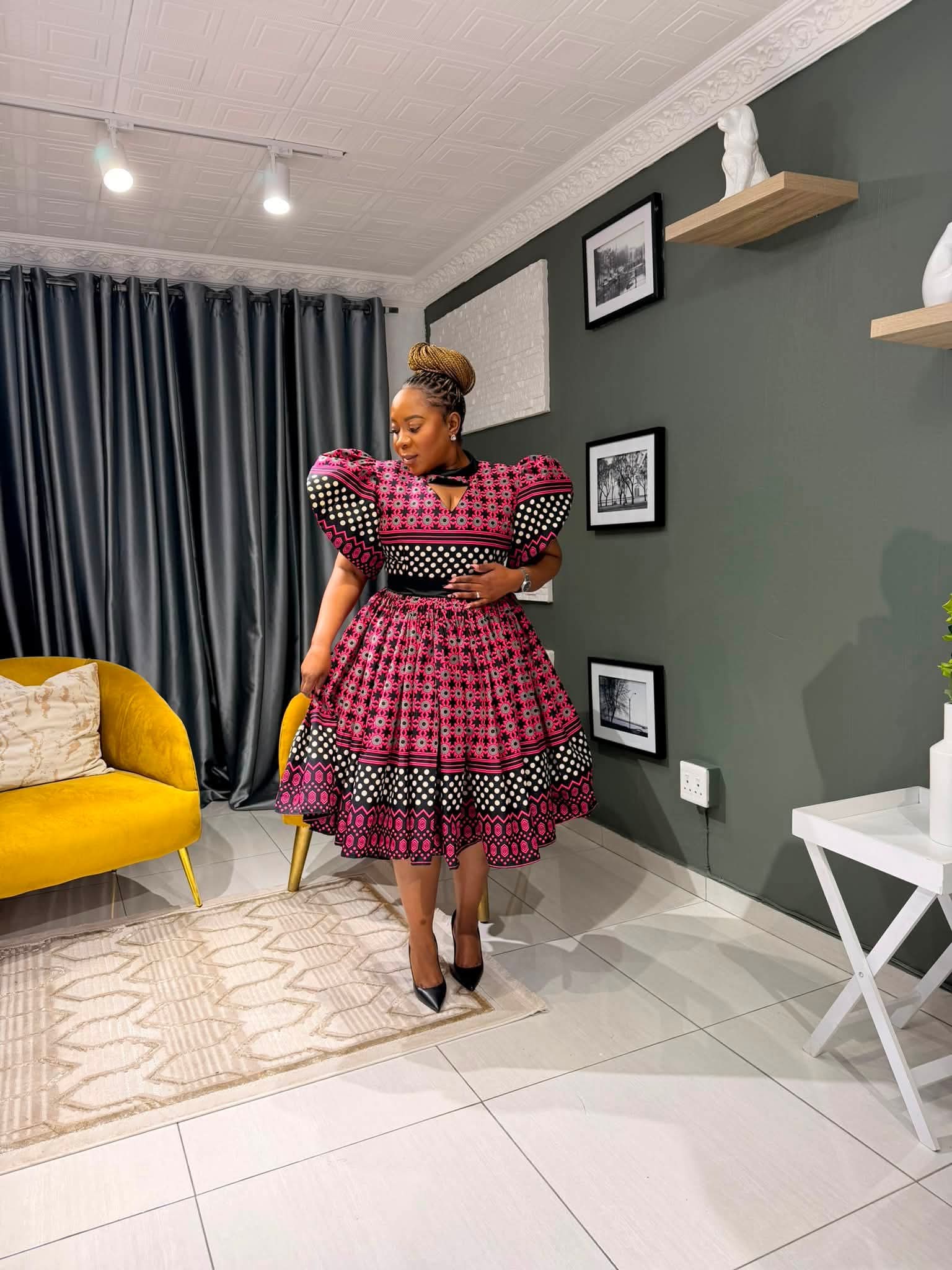 Ruby Royale Duchess Dress